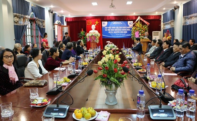 Tôn vinh Nhà giáo nhân dân, GS.TS Nguyễn Văn Đính