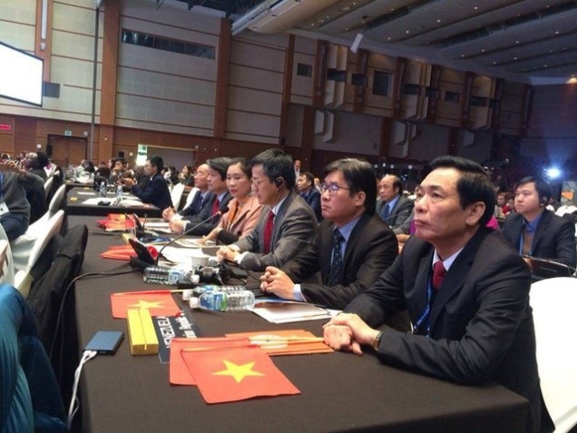 Đoàn Việt Nam tại Phiên họp Ủy ban Liên Chính phủ Công ước 2003 về bảo vệ di sản văn hóa phi vật thể lần thứ 12 của UNESCO diễn ra tại Jeju, Hàn Quốc	