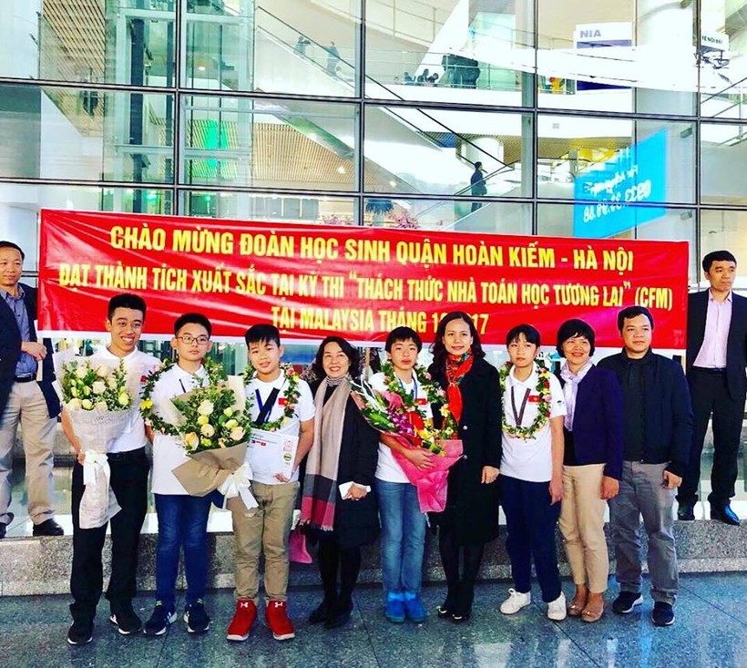 Các gương mặt của đội tuyển Việt Nam tham dự CFM 2017 đến từ các trường Tiểu học và THCS của Thủ đô

 