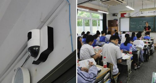 Trường Trung Quốc dùng công nghệ cao phát hiện học sinh buồn ngủ