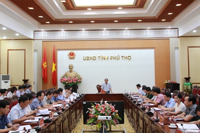 Ban chỉ đạo tỉnh Phú Thọ rà soát công tác chuẩn bị kỳ thi THPT Quốc gia năm 2018

