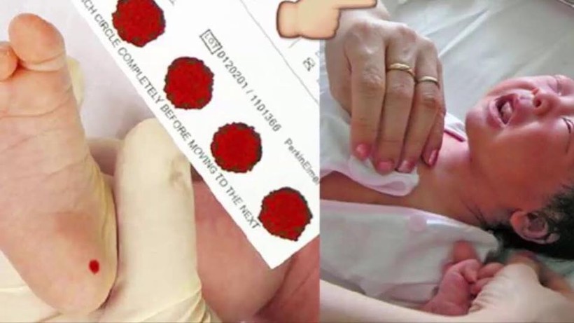 Bác sĩ sản khoa giải thích vì sao phải lấy máu gót chân trẻ sơ sinh