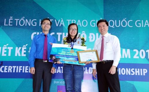 Vượt qua hàng trăm thí sinh, Nguyễn Trần Thảo Nguyên đã xuất sắc giành giải Nhất quốc gia

