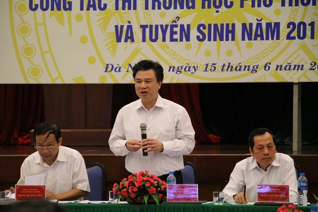 Thứ trưởng Nguyễn Hữu Độ chủ trì hội nghị tại điểm cầu Đà Nẵng