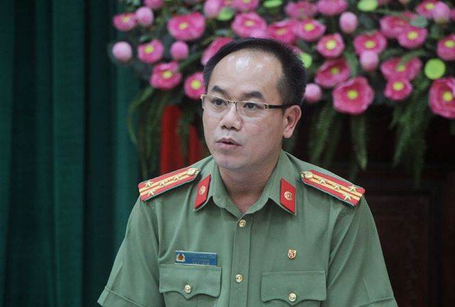 Đại tá Nguyễn Thanh Tùng, Phó giám đốc Công an thành phố Hà Nội. Ảnh: Tiền Phong