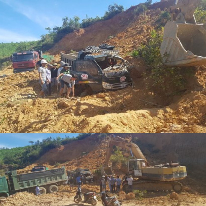 Vụ 2 xe tải bị vùi lấp ở Hà Tĩnh: Yêu cầu dừng khai thác mỏ
