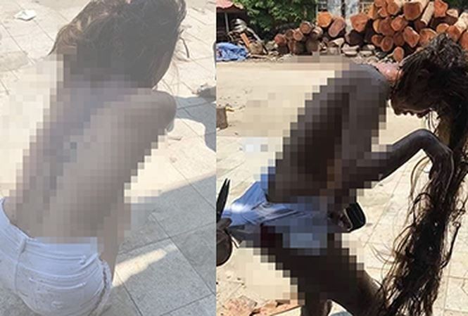 Công an vào cuộc vụ nghi cô gái bị đánh ghen, lột đồ ở Hà Nội