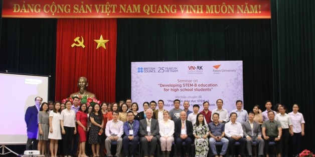 Hội thảo thu hút sự tham gia của các diễn giả là chuyên gia về STEM và khởi nghiệp đổi mới sáng tạo ở Việt Nam và quốc tế