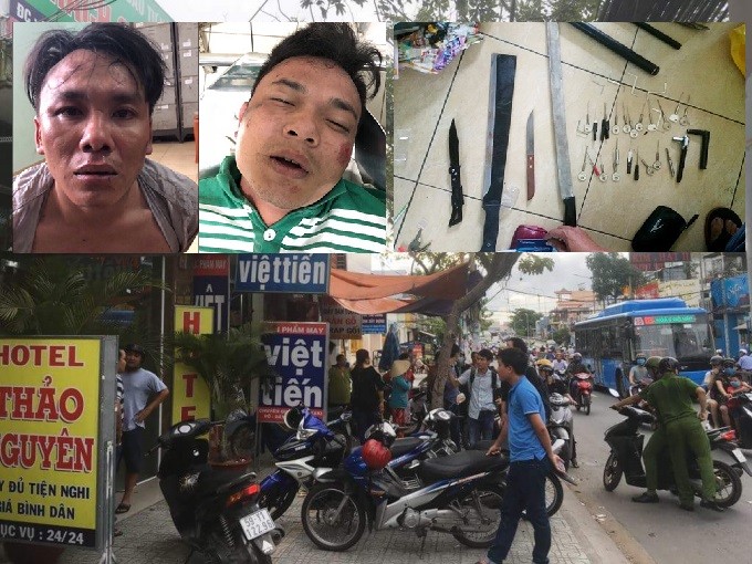 TPHCM: Bắt giữ nhóm cướp dùng dao chống trả cảnh sát khi bị vây bắt