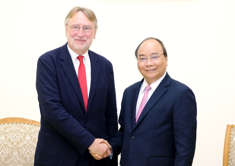Thủ tướng Nguyễn Xuân Phúc và Chủ tịch INTA nhất trí cần sớm ký kết Hiệp định EVFTA