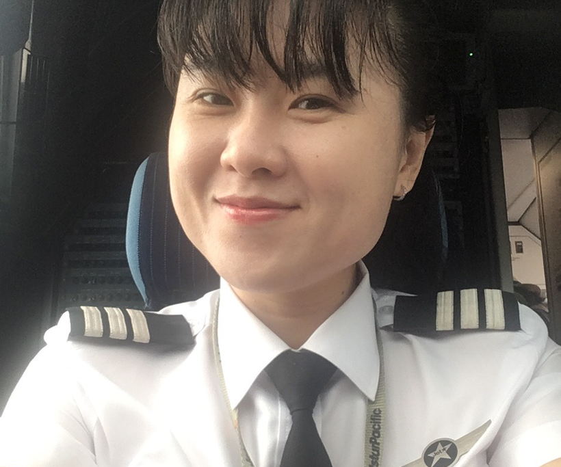 Nữ cơ trưởng trẻ nhất Việt Nam