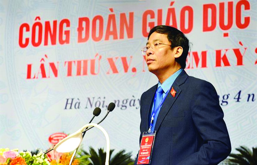 TS Vũ Minh Đức - Chủ tịch Công đoàn Giáo dục Việt Nam