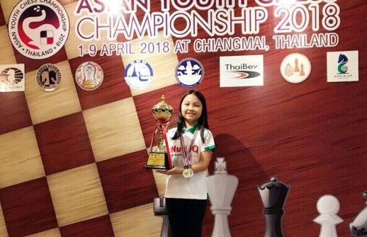 Nguyễn Lê Cẩm Hiền tại Giải vô địch Cờ vua trẻ thế giới 2018