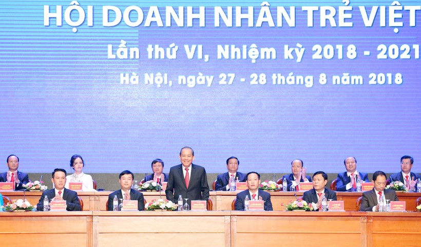 Phó Thủ tướng Trương Hòa Bình phát biểu tại Đại hội