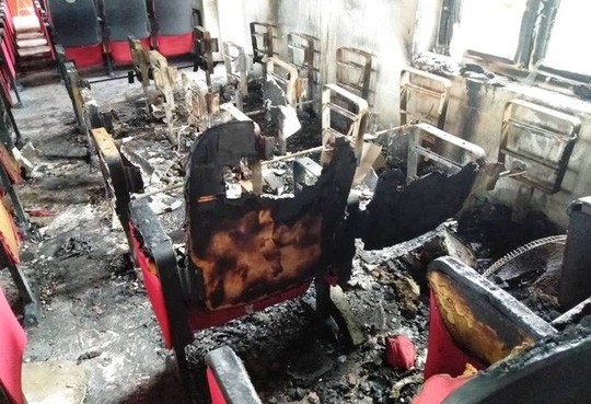  Thanh Hóa: Điều tra vụ cháy hội trường UBND xã gây thiệt hại gần 600 triệu đồng