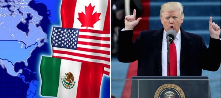 Ông Trump quyết định hình lại “luật chơi” với những nước láng giềng thân cận nhất, thông qua yêu cầu đàm phán lại NAFTA