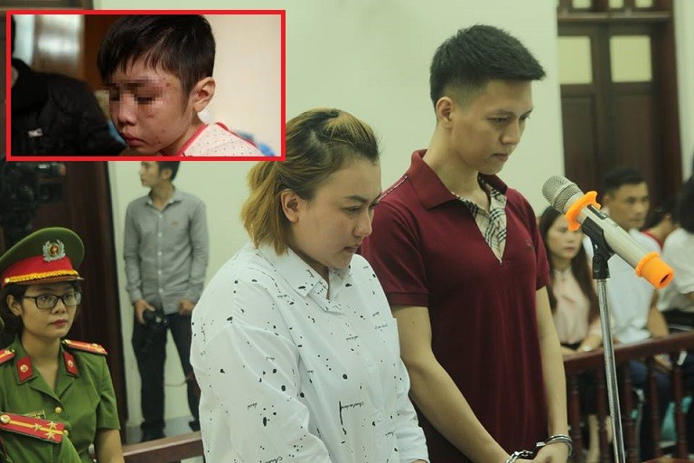 Cha ruột và mẹ kế bạo hành con ở Hà Nội nhận tổng án gần 12 năm tù