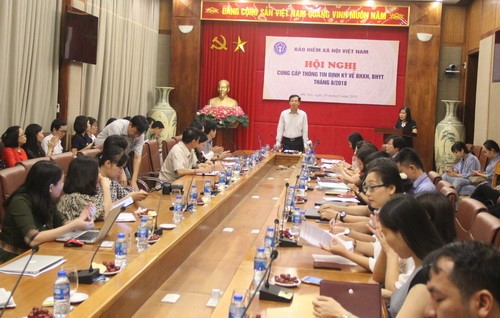 Bảo hiểm xã hội Việt Nam cung cấp thông tin định kỳ về BHXH, BHYT tháng 8/2018