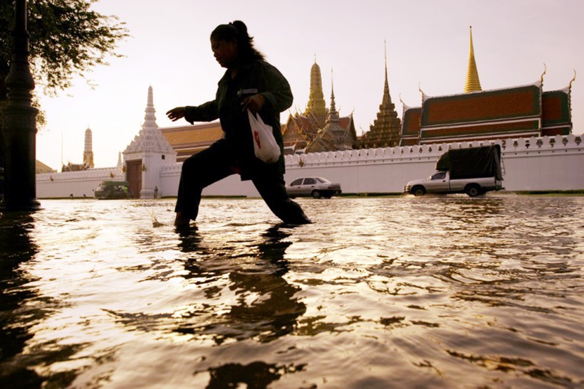 Lũ lụt sẽ trở nên phổ biến hơn ở thủ đô của đất nước Chùa Vàng khi mực nước biển dâng cao