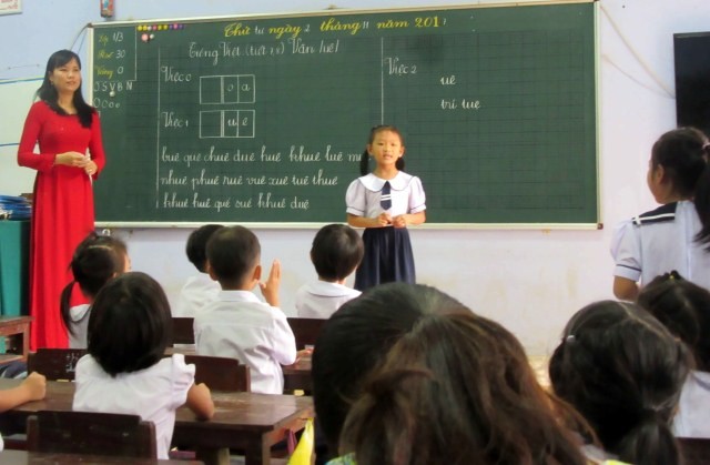 Tiếng Việt 1 - Công nghệ giáo dục giúp trẻ sớm tiếp cận với ngôn ngữ mẹ đẻ