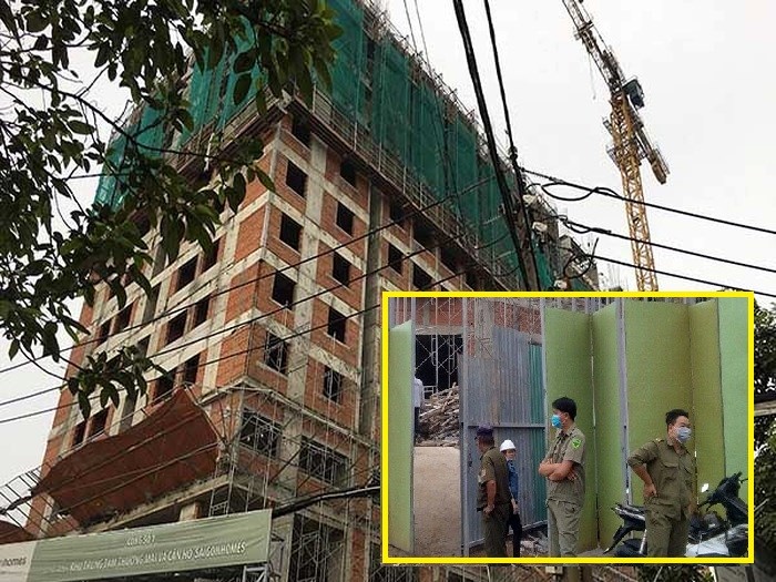 TPHCM: Sập giàn giáo tầng 10 dự án Saigon Homes, 2 công nhân tử vong