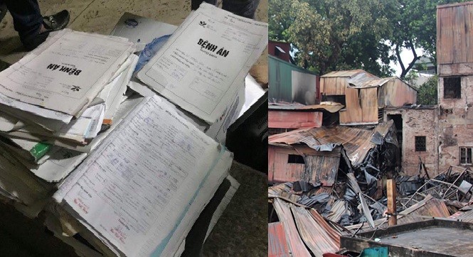 Vụ cháy ở gần Bệnh viện Nhi Trung ương: Hỗ trợ bệnh nhân nghèo bị cháy giấy tờ