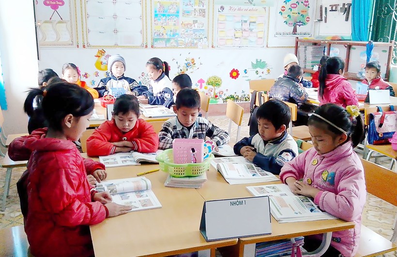 Tổ chức lớp học theo Mô hình VNEN tại Trường Tiểu học Yên Cang, huyện Điện Biên (tỉnh Điện Biên)
