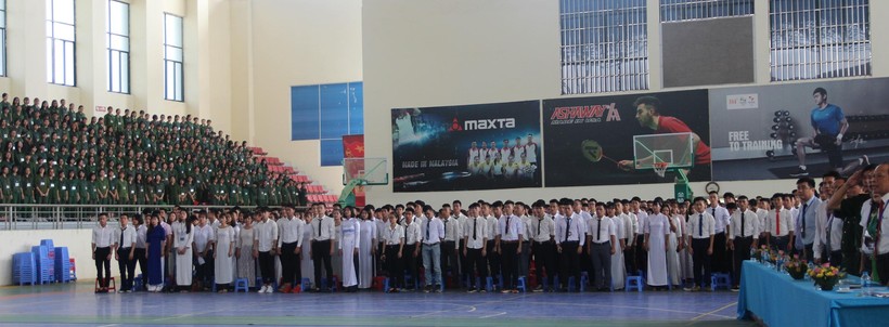 Lễ khai giảng của Trường Đại học Sư phạm TDTT Hà Nội được tổ chức vào sáng ngày 25/7