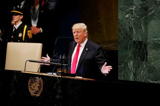 Tổng thống Mỹ phát biểu tại Đại hội đồng Liên Hiệp Quốc