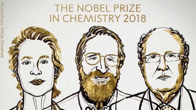 Giải Nobel Hóa học cho khám phá về tiến hóa và enzyme