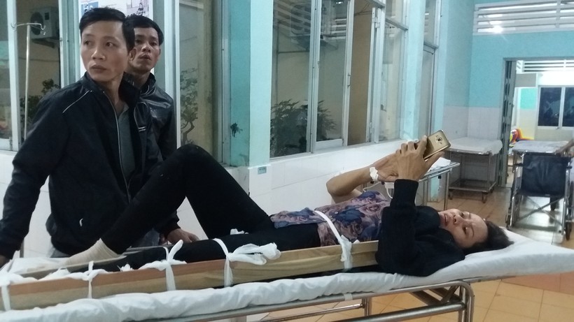  Các nạn nhân đang được điều trị tại bệnh viện