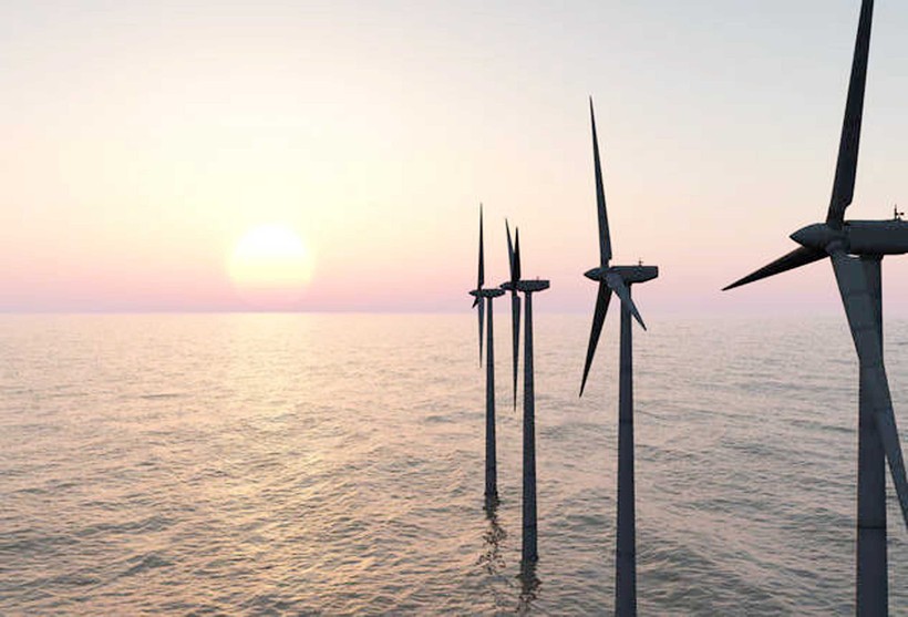 Các trang trại gió được đặt ngoài khơi là nguồn năng lượng tái tạo đang được phát triển tại nhiều nơi trên thế giới