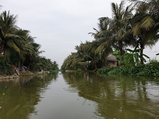 Con mương nối liền với 7ha đầm, chạy dọc 6 khu của làng Mỹ Lộc sẽ được tính toán quy hoạch khu dân cư