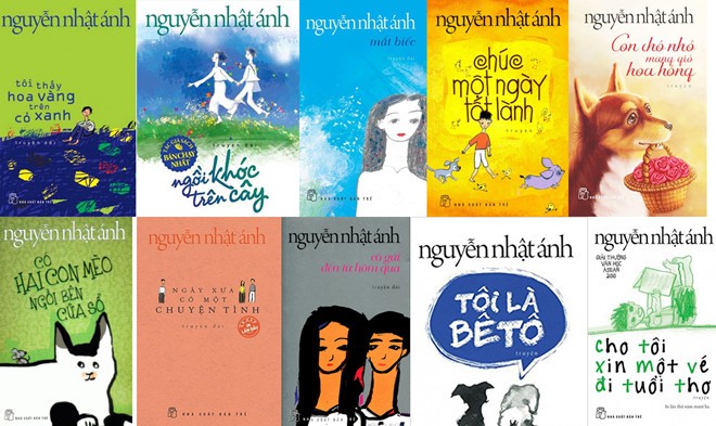 Những tác phẩm mới xuất bản gần đây của nhà văn Nguyễn Nhật Ánh