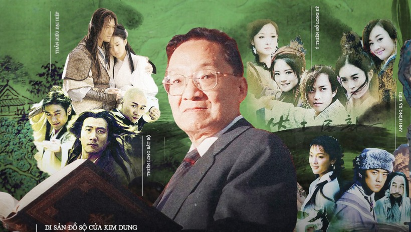 Kim Dung để lại một di sản đồ sộ các tiểu thuyết võ hiệp