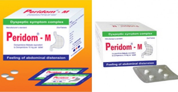 Đình chỉ lưu hành thuốc đường tiêu hóa Peridom-M vì không đạt chất lượng