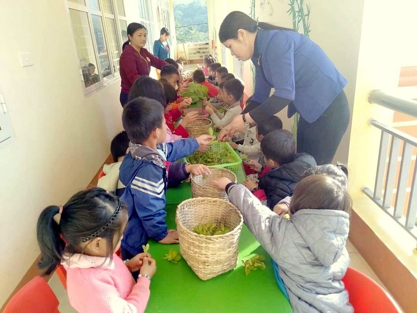 Trường Mầm non Tân Lập (huyện Thanh Sơn, Phú Thọ) với những hoạt động giáo dục thân thiện, tạo dựng môi trường tiếng Việt cho trẻ