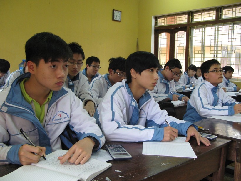 Môi trường học  ngoại ngữ của HS trường THPT Chuyên tỉnh Lào Cai được cải thiện đáng kể