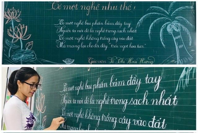 Trào lưu viết chữ đẹp đã thành bão toàn quốc: Lại xuất hiện thêm nhiều cô giáo có nét bút đẹp mê hồn 