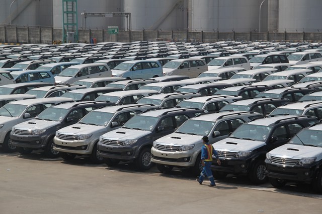 Nhập khẩu ô tô từ khu vực thị trường ASEAN chưa có sự đột biến về tăng trưởng