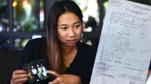 Đăng tải lá thư, cô gái Pháp tìm thấy mẹ Việt chỉ sau 7 ngày