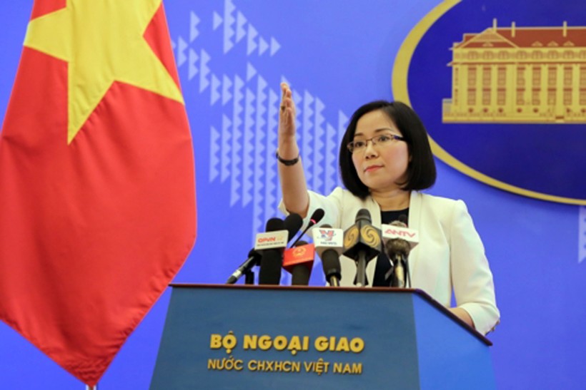 Phó phát ngôn Bộ Ngoại giao Nguyễn Phương Trà (Ảnh: BNG)