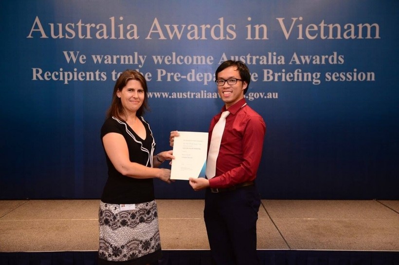 Giảng viên Nhữ Đình Ngọc Anh nhận Học bổng Chính phủ Australia 