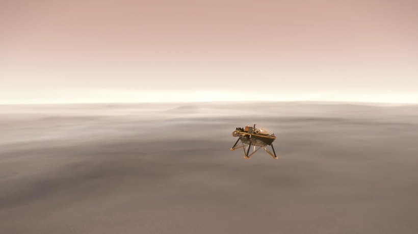 Tàu InSight đổ bộ sao Hỏa