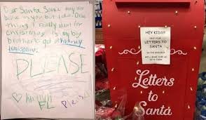 Rơi nước mắt món quà đặc biệt cô bé viết thư xin ông già Noel 