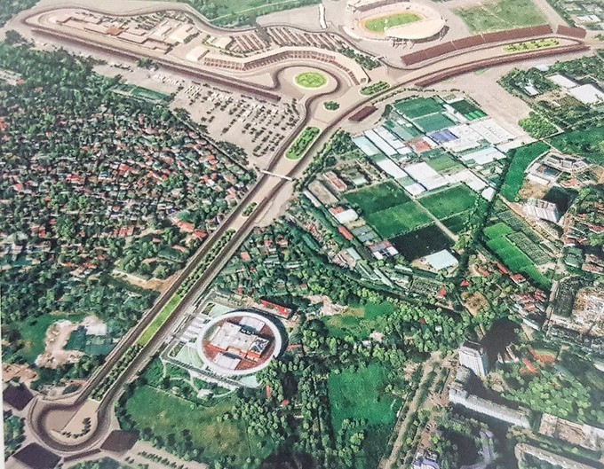 Hai mương nước sẽ cống hóa để làm đường đua F1 ở Hà Nội 