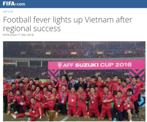 FIFA: "Thời hoàng kim của bóng đá Việt Nam chưa dừng lại"