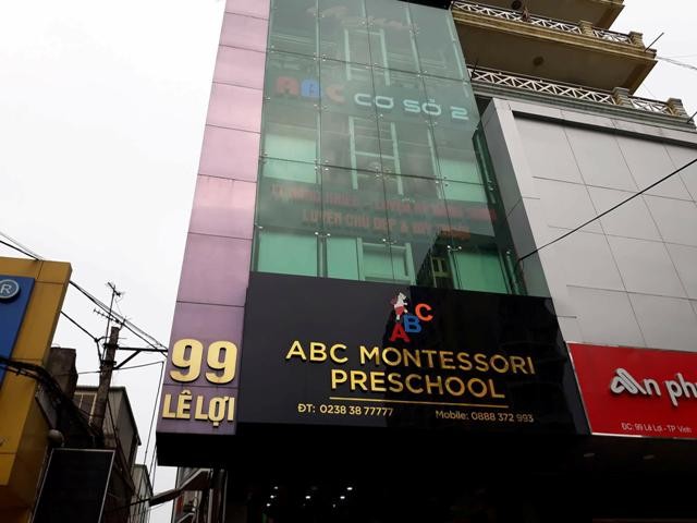 Cơ sở mầm non ABC Montessori Preschoo – nơi xảy ra sự việc giáo viên đánh trẻ

