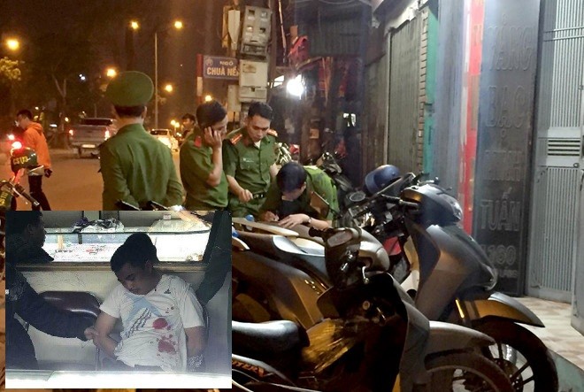  Bắt kẻ cướp tiệm vàng giữa đêm ở Hà Nội