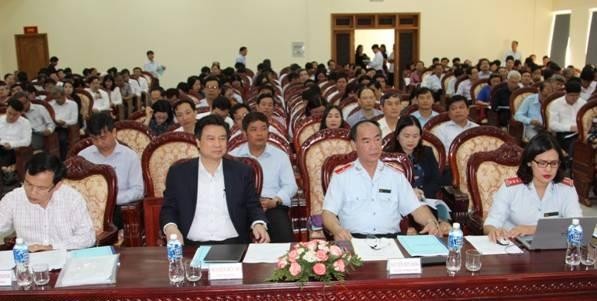 Quang cảnh Hội nghị tập huấn Thanh tra thi THPT quốc gia năm 2018